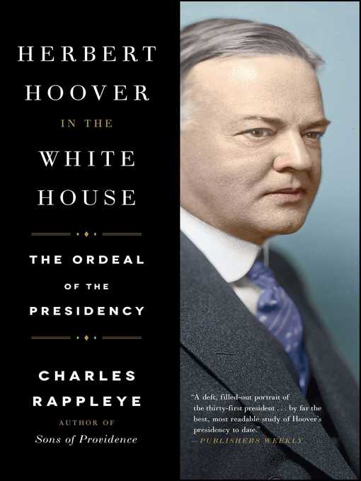 Cover image for Herbert Hoover in the White House